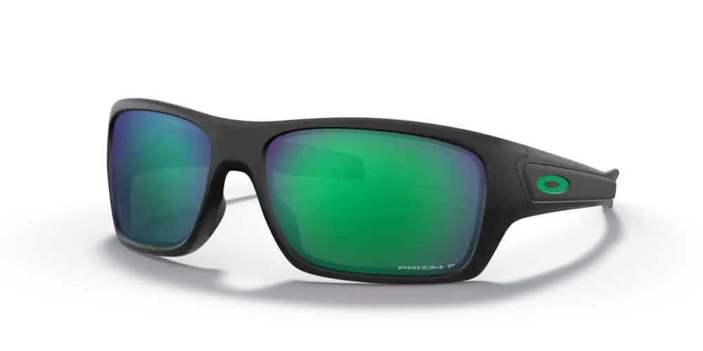 2023 Oakley Turbine SUnglasses - Matte Black Frame with Prizm Jade Polarized