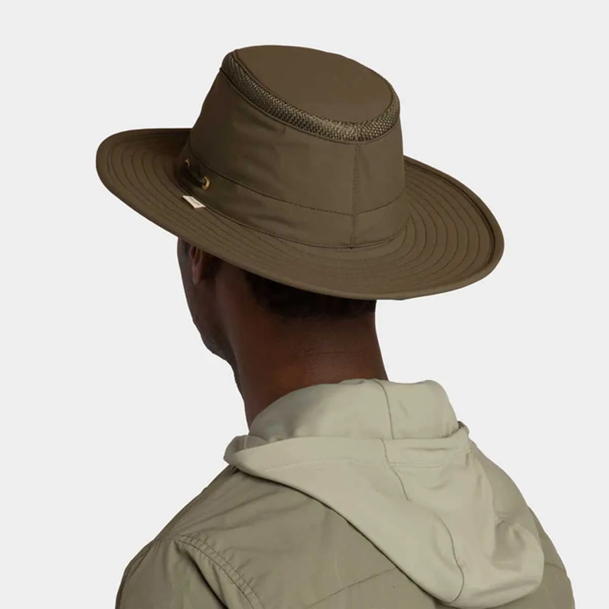 40% OFF TILLEY LTM6 AIRFLO Broad Brim - Olive - Size: 56cm - 7"