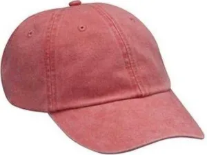 Adams AD969 Optimum Pigment Dyed-Cap - Poppy