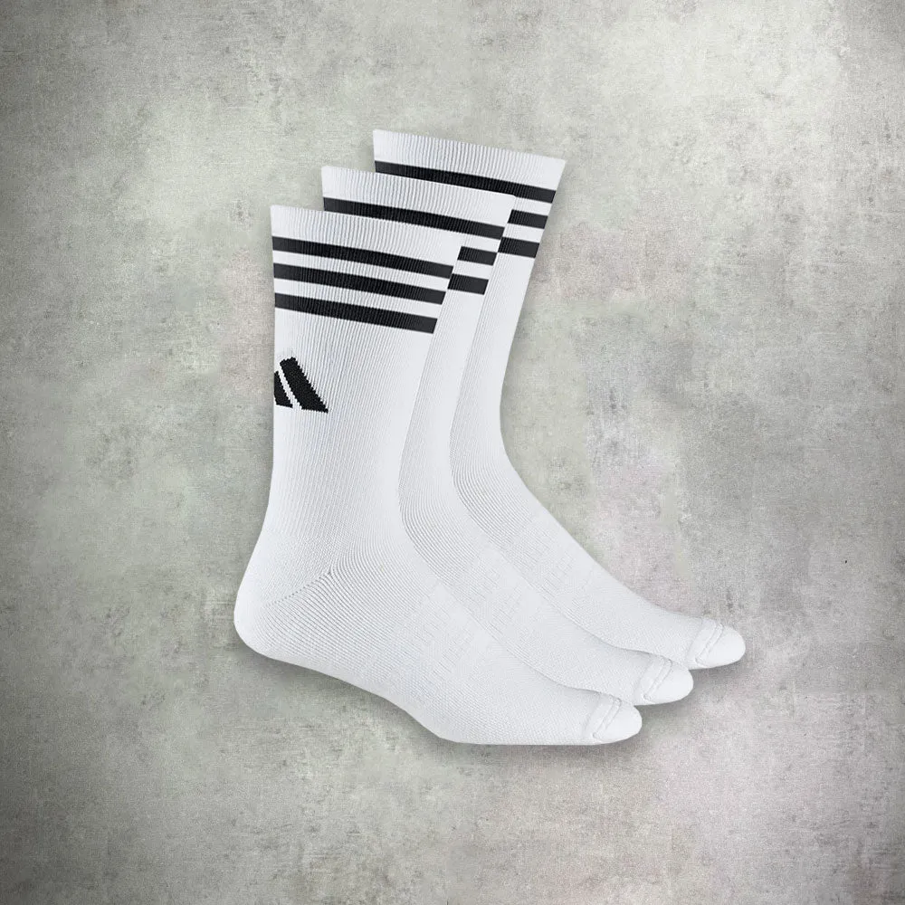 Adidas Crew Socks White (3-Pack)