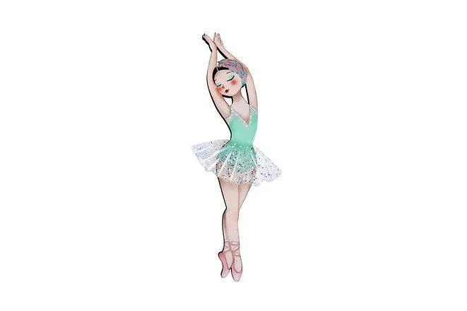 Ballerina Brooch by Laliblue