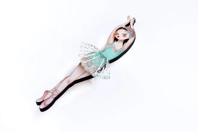 Ballerina Brooch by Laliblue