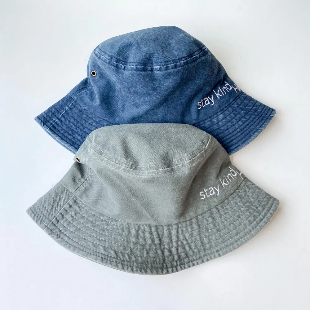 Bucket Hat - Grey Wash