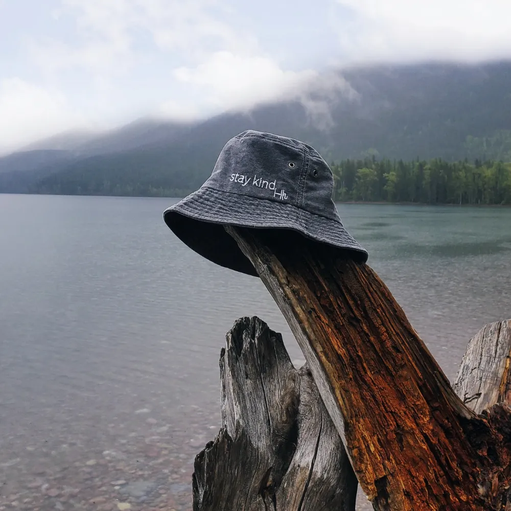 Bucket Hat - Grey Wash