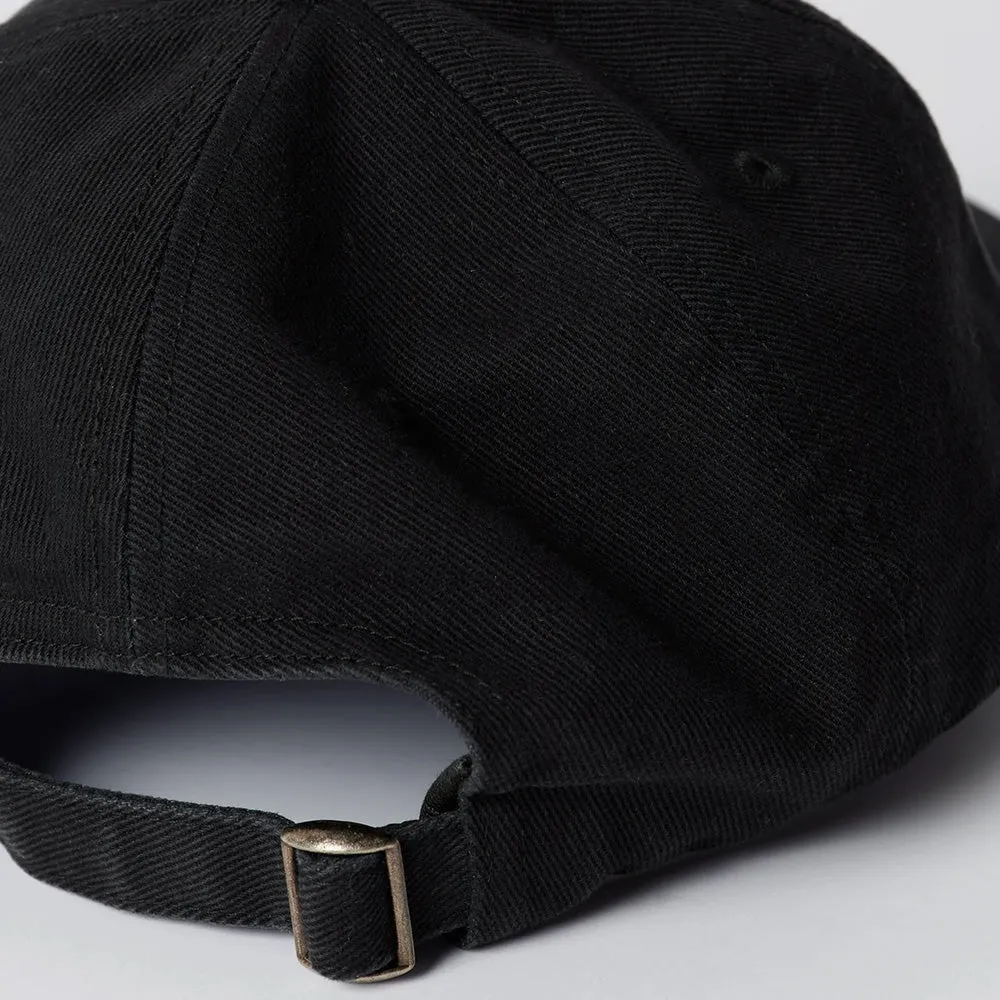 BY PARRA SIGNATURE 6 PANEL HAT // BLACK