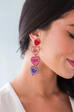 Candy Hearts Earrings