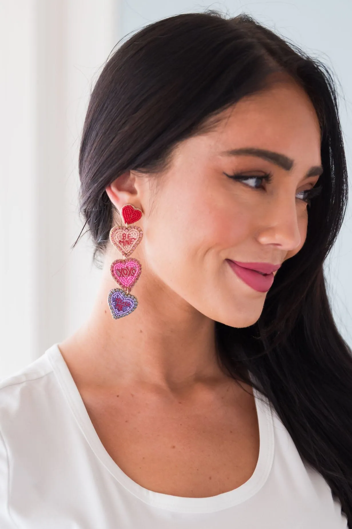 Candy Hearts Earrings