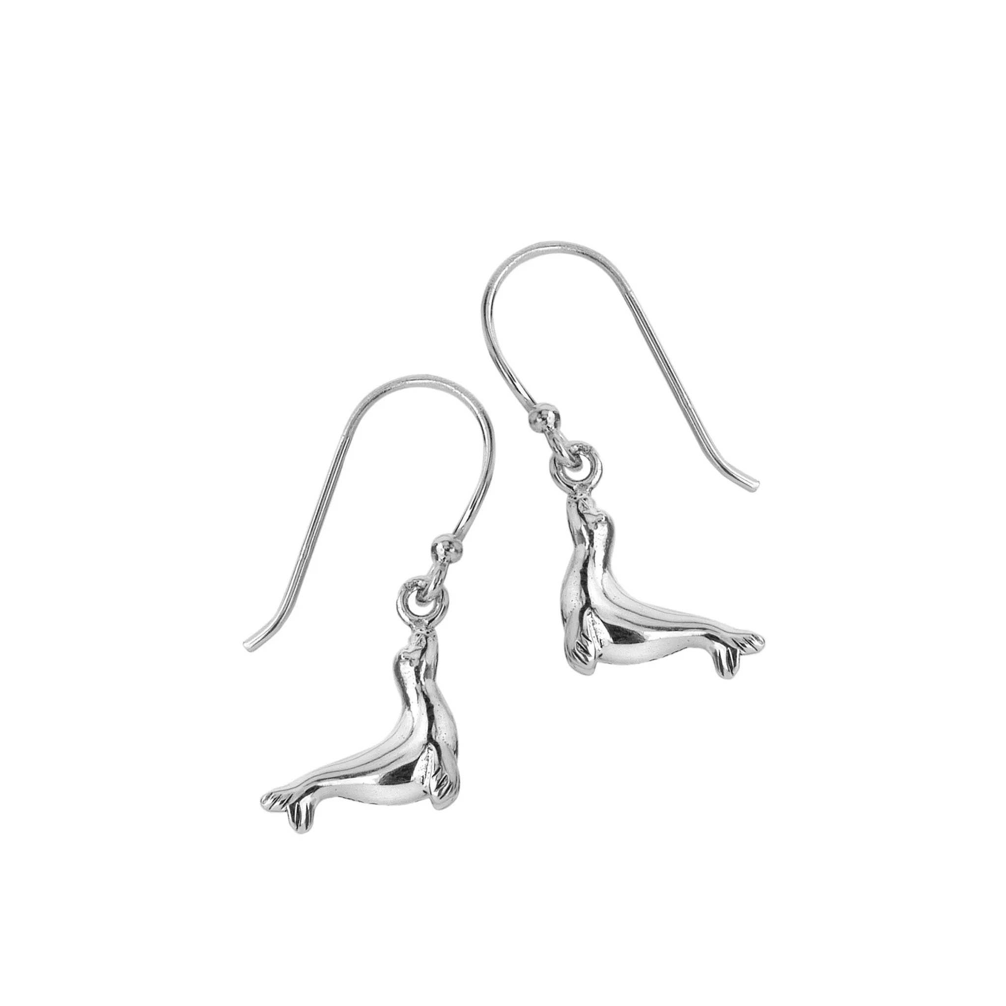 Cornish seal earrings