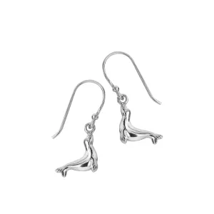 Cornish seal earrings