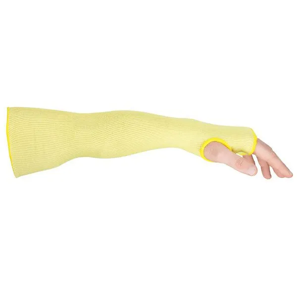 Cut master 600mm Hi-Viz yellow scabbard PRO arm sleeves Cut-Lv5