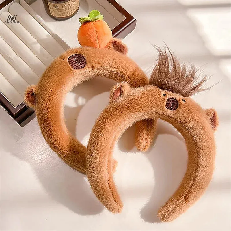 Cute Capybara Plush Headbands