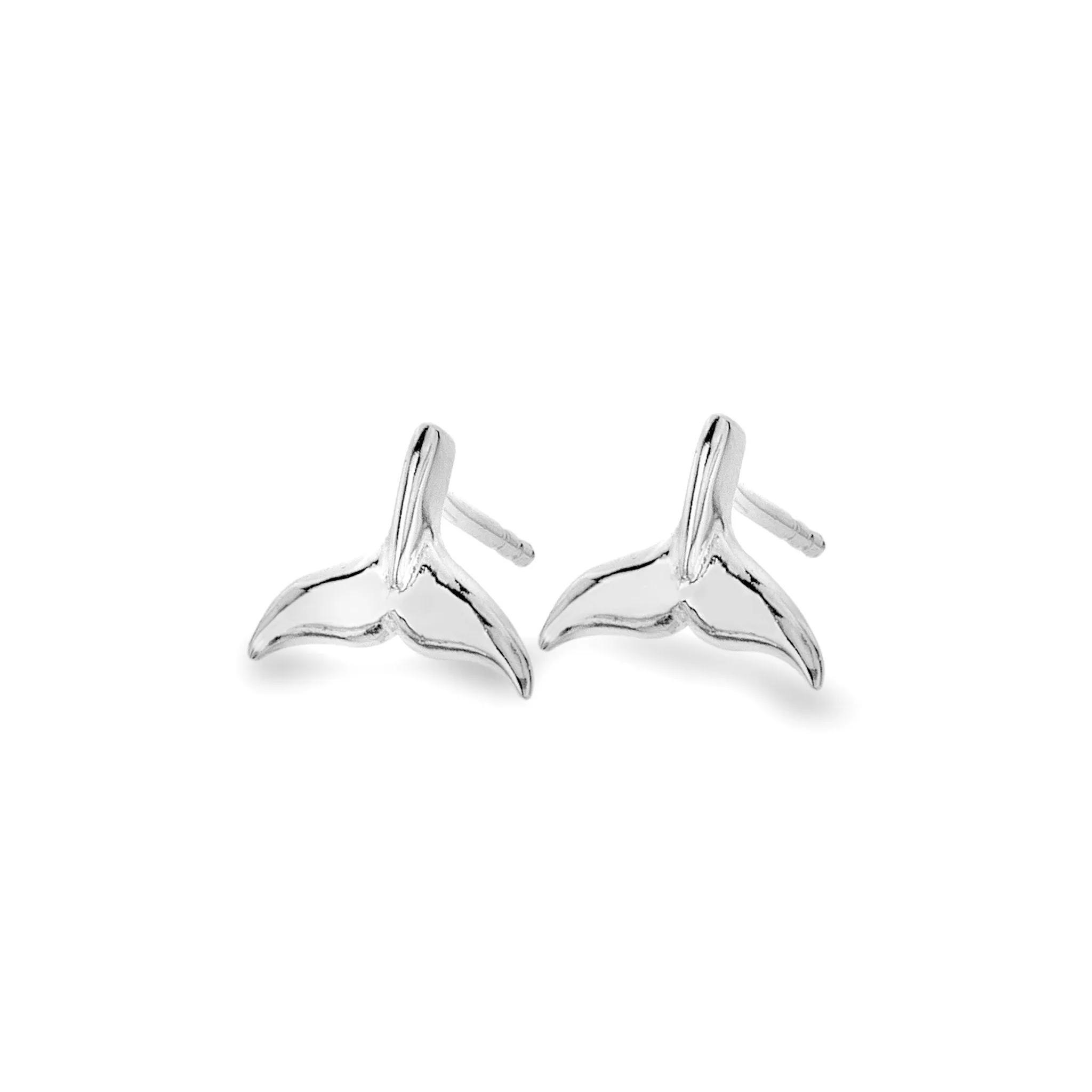 Dolphin Tail Studs