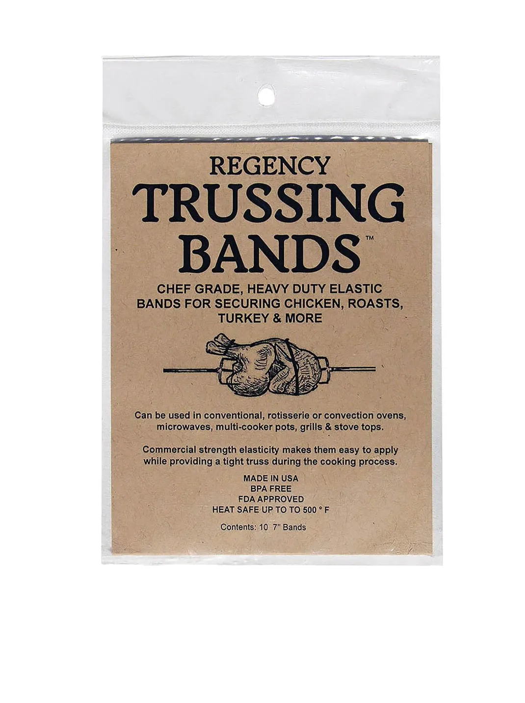 Elastic Trussing Bands 10ct