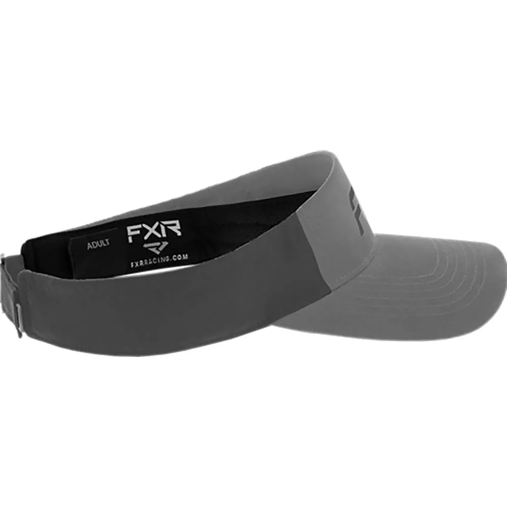 FXR 241942-0508-00 Attack Visor Velcro Back Sunshield UV Protection Vented Grey Charcoal -