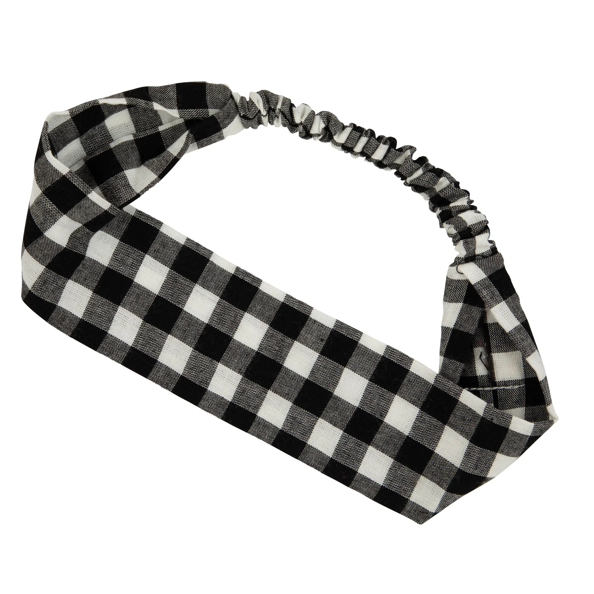 Gingham Wrap Elastic