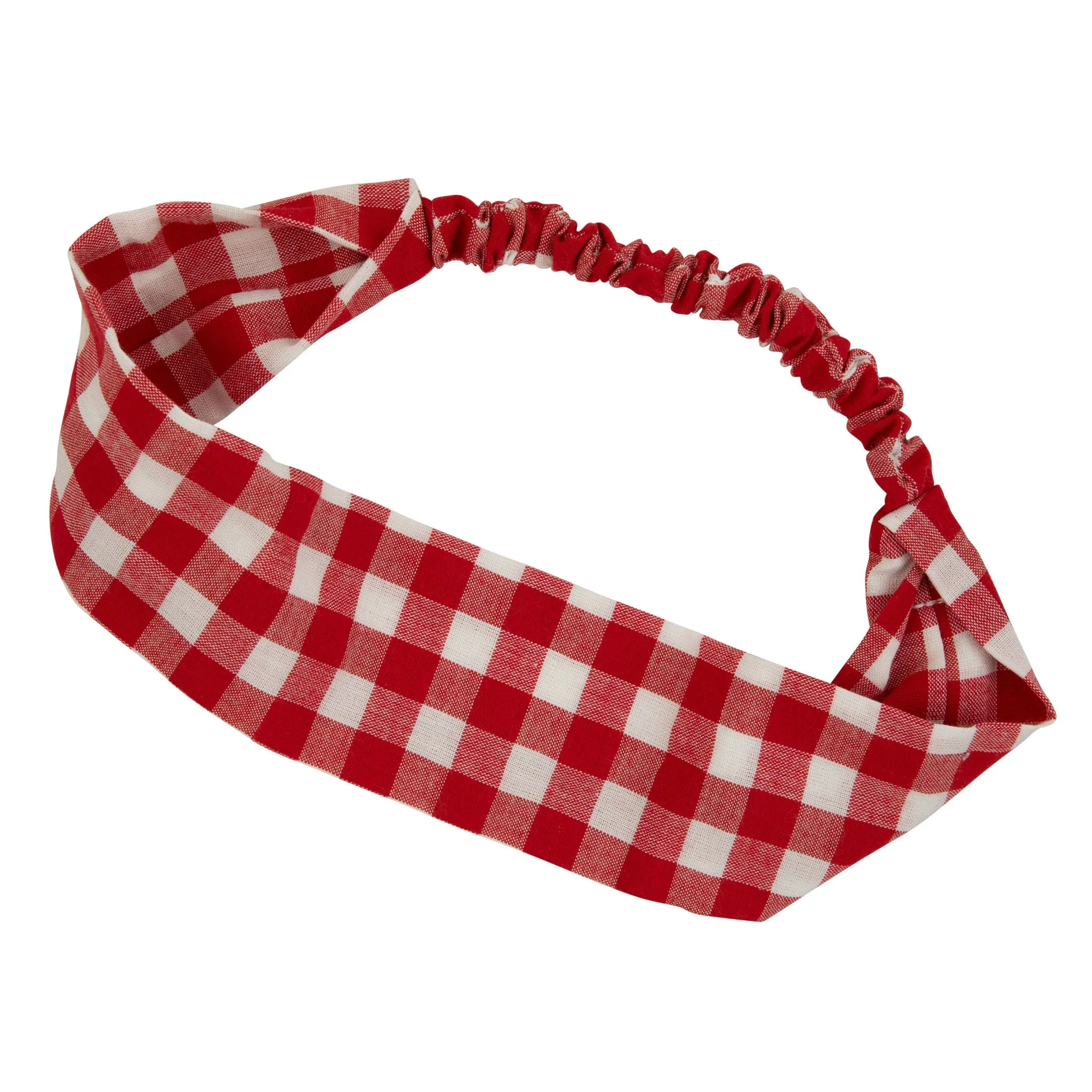 Gingham Wrap Elastic