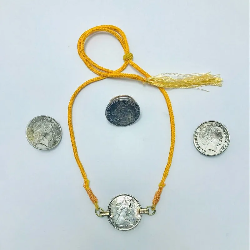 Handmade Coins Necklace With Earrings and Ring Jewelry Set