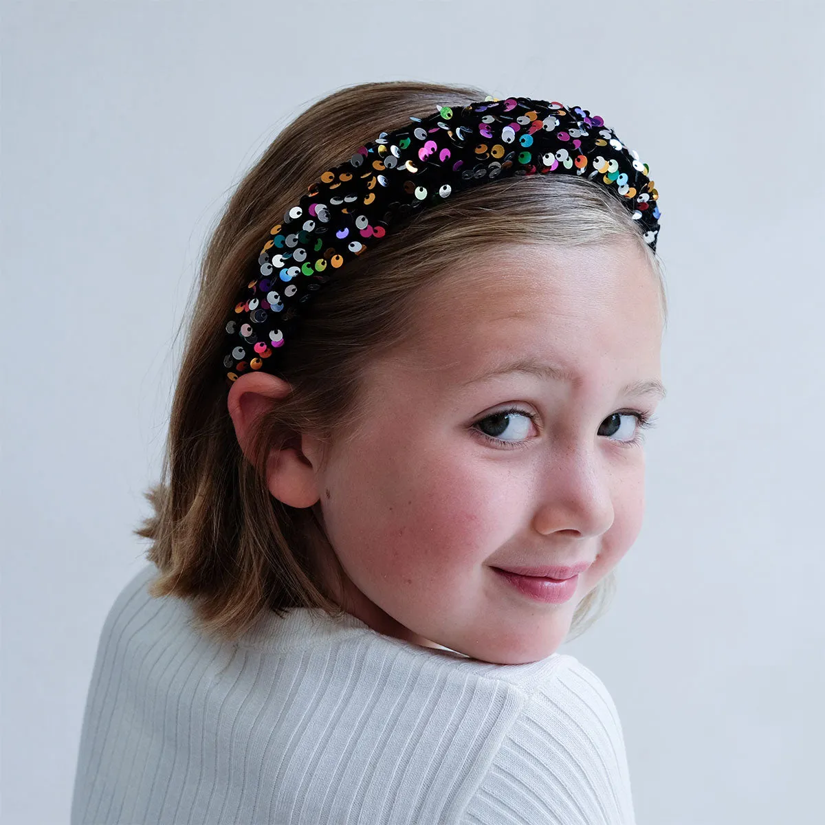 Jazzy Sequin Alice Headband