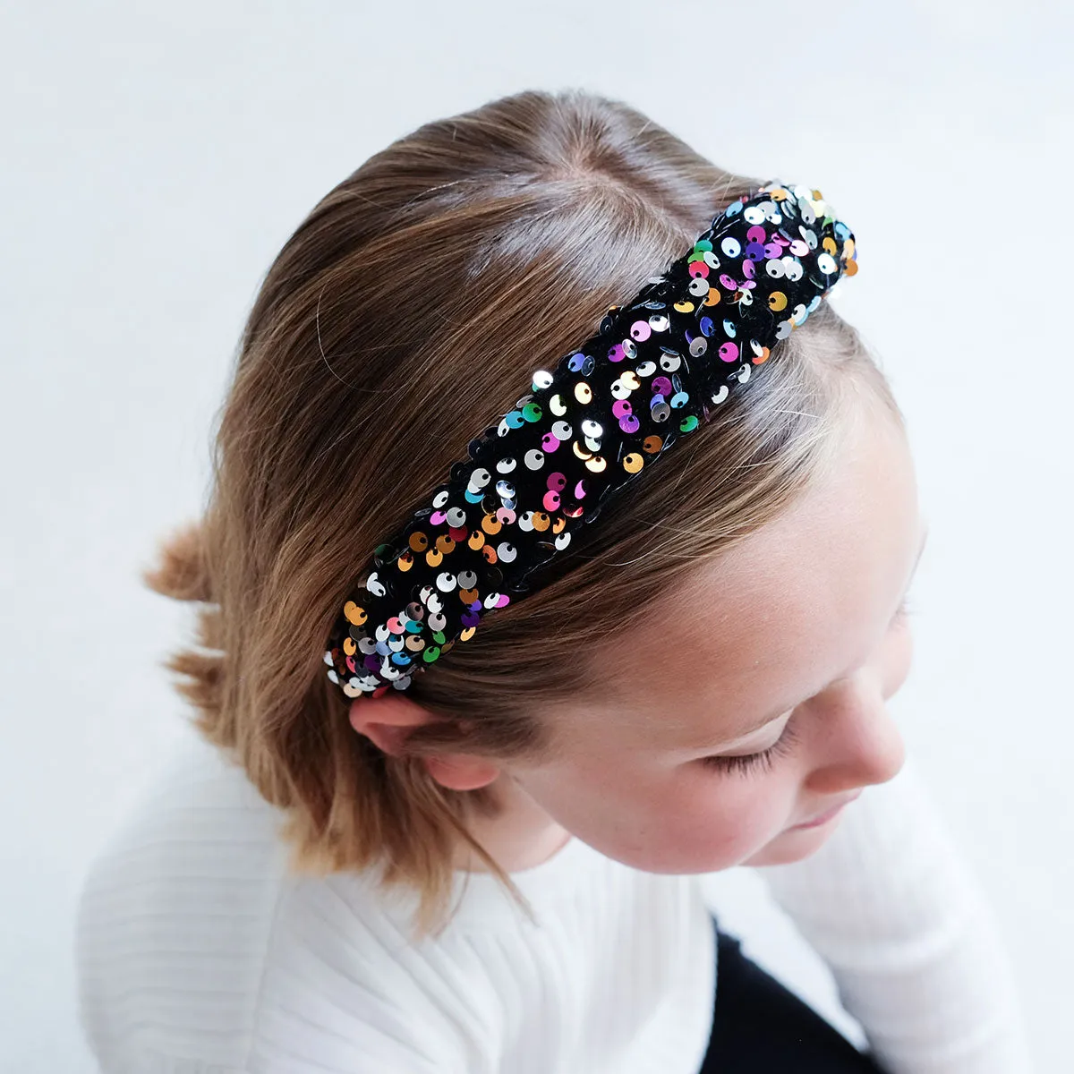 Jazzy Sequin Alice Headband