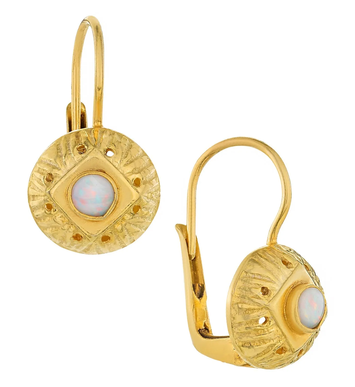 Lady Caroline Opal Earrings