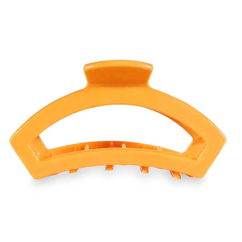 Large Teleties Open Claw Clip - Mango For It!