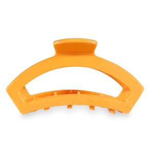 Large Teleties Open Claw Clip - Mango For It!