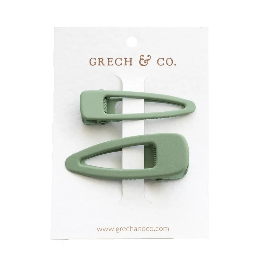 Matte Clips Set of 2 - Fern