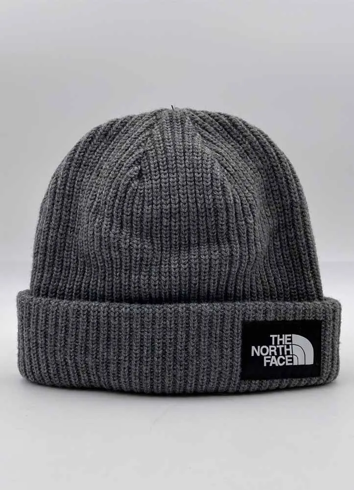 Men's Salty Lined Beanie Light Grey Heather by The North Face