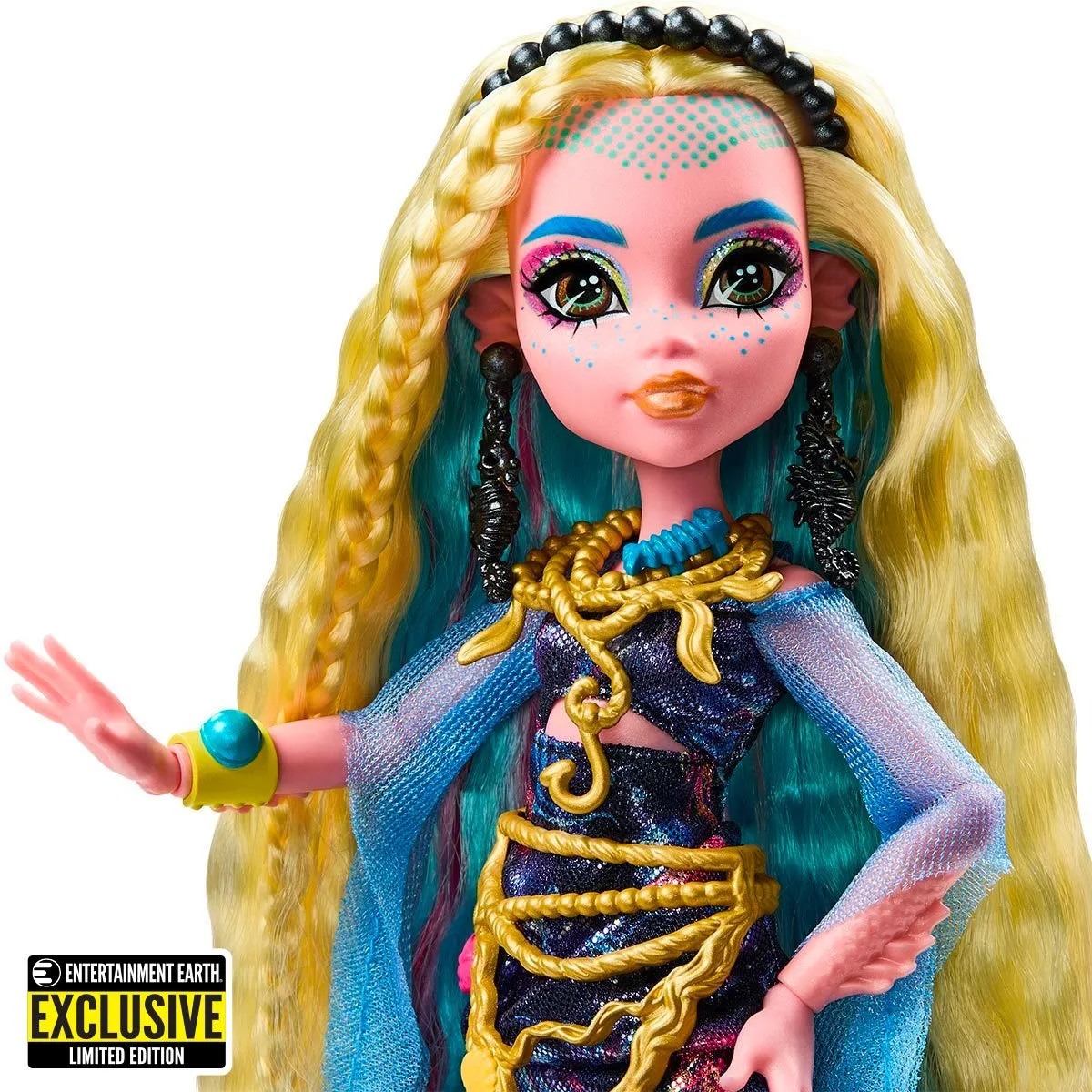 Monster High Fan-Sea Lagoona Blue Exclusive Doll with Hauntingly Stylish Accessories