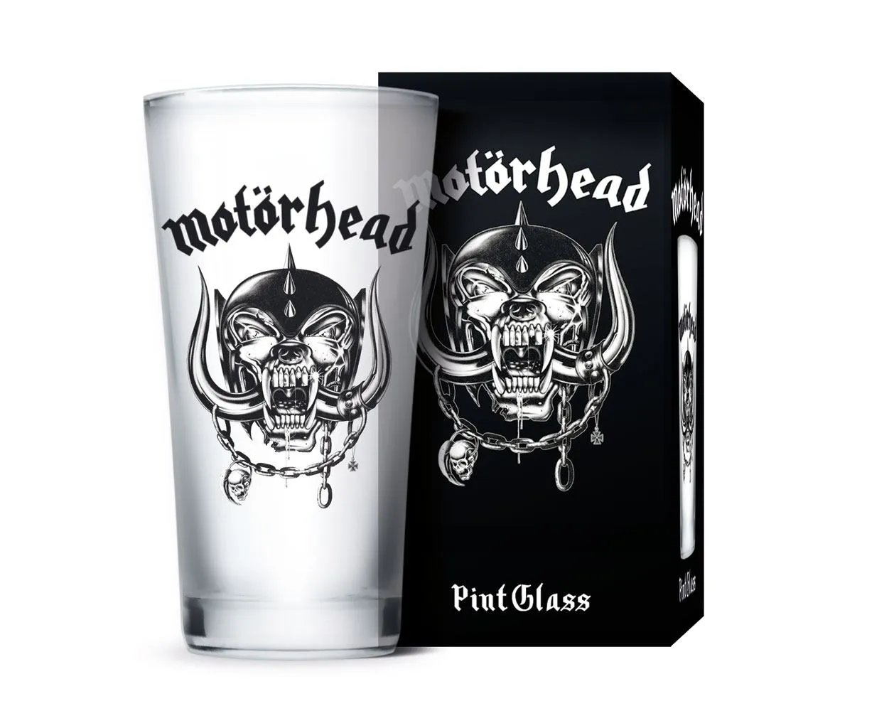 MOTORHEAD PINT GLASS: WAR PIG