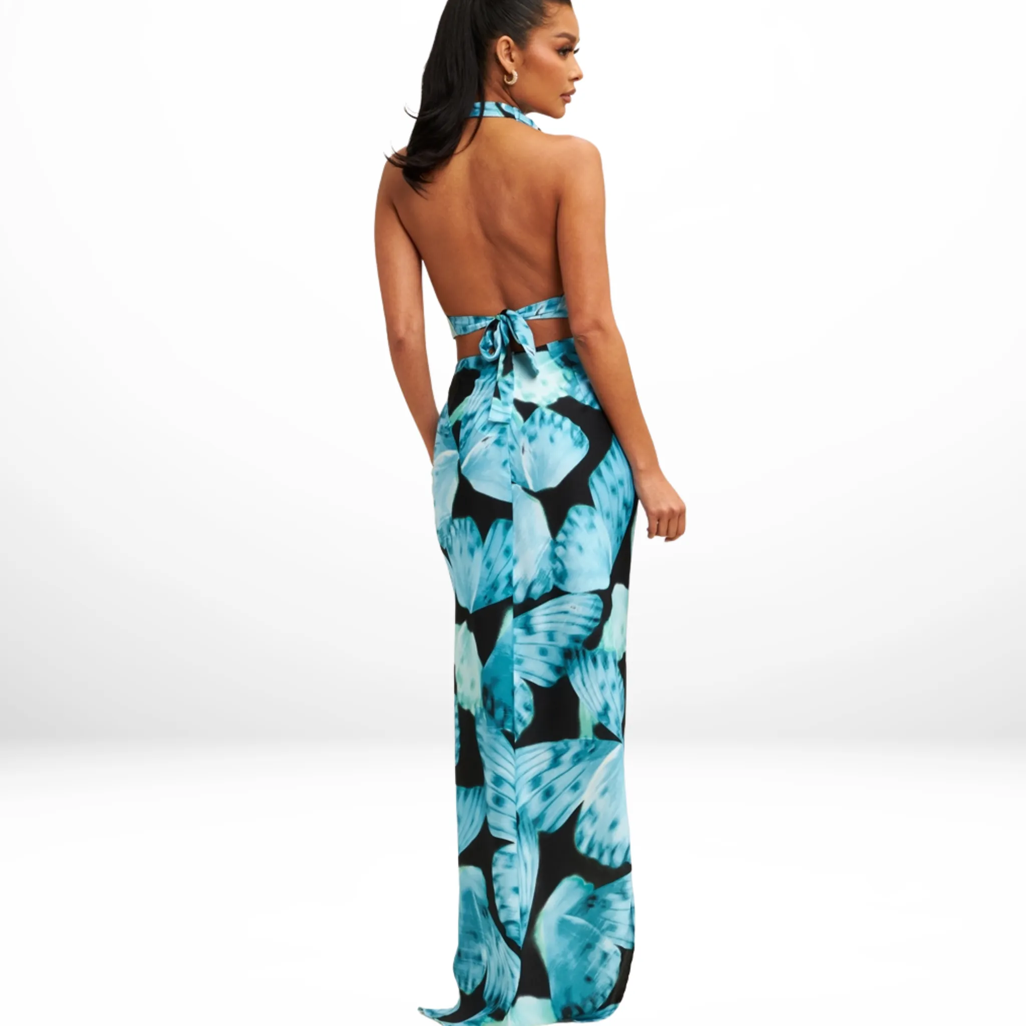 Oceanic Mirage 2 Piece Skirt Set