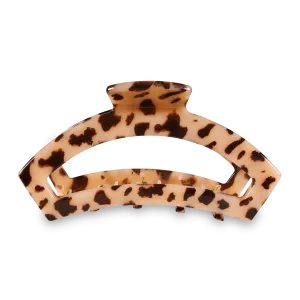 Open Hair Clip | Large | Blonde Tortoise