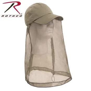 Operator Cap With Mosquito Net