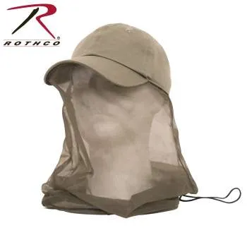 Operator Cap With Mosquito Net