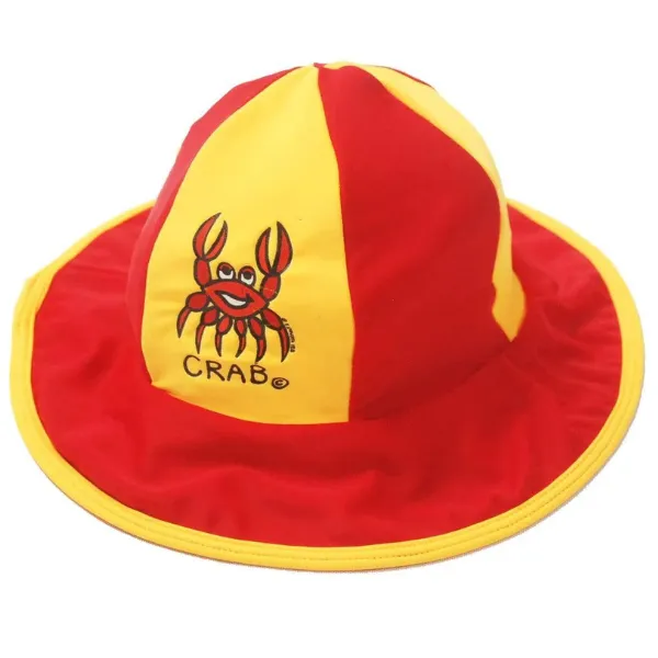 Ozi Varmints Lycra Swim Panel Hat Red/Sun