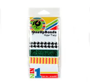 Pattern Multi 3 Pack Hair Ties (SKU 7021)