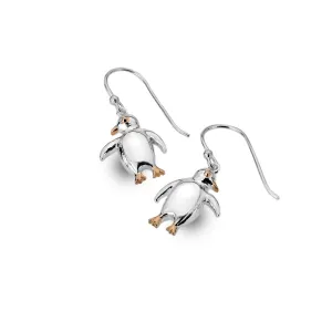 Penguin earrings