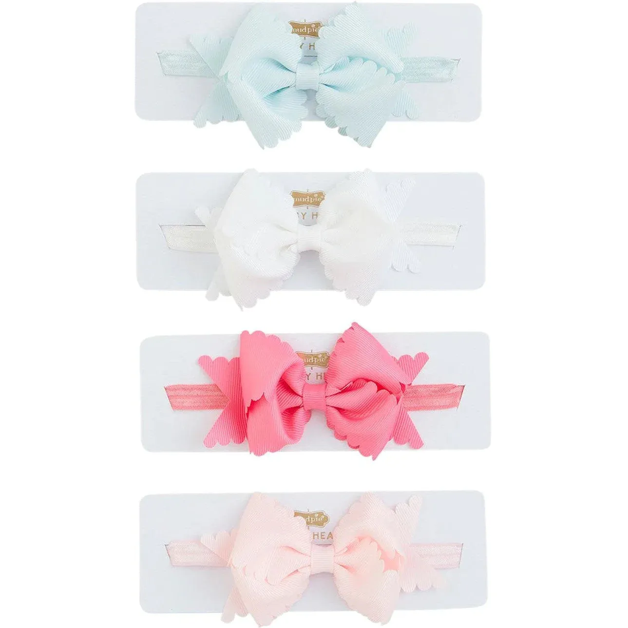 Scallop Bow Headbands