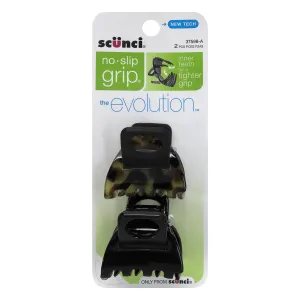 Scünci No-Slip Grip Evolution 4cm Double Teeth Jaw Clips