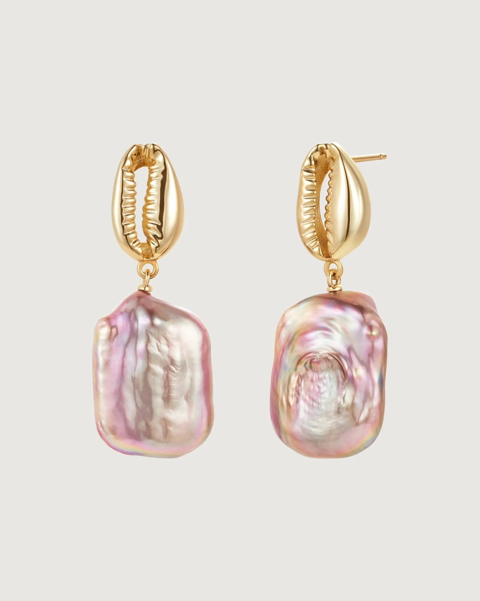 Sea Treasure Baroque Pearl Earring