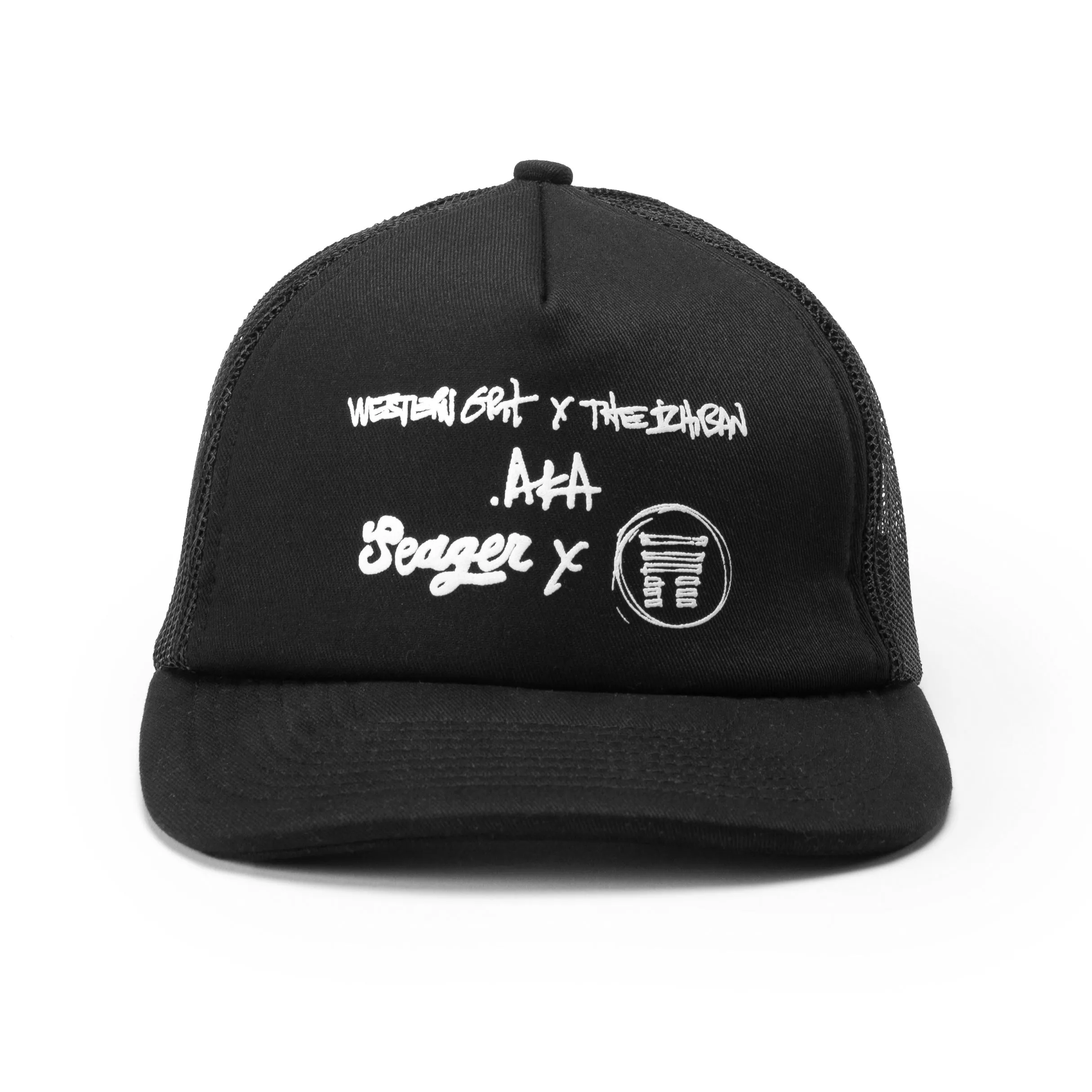 SEAGER X MATUSE SCRAPBOOK SNAPBACK (BLACK) HAT