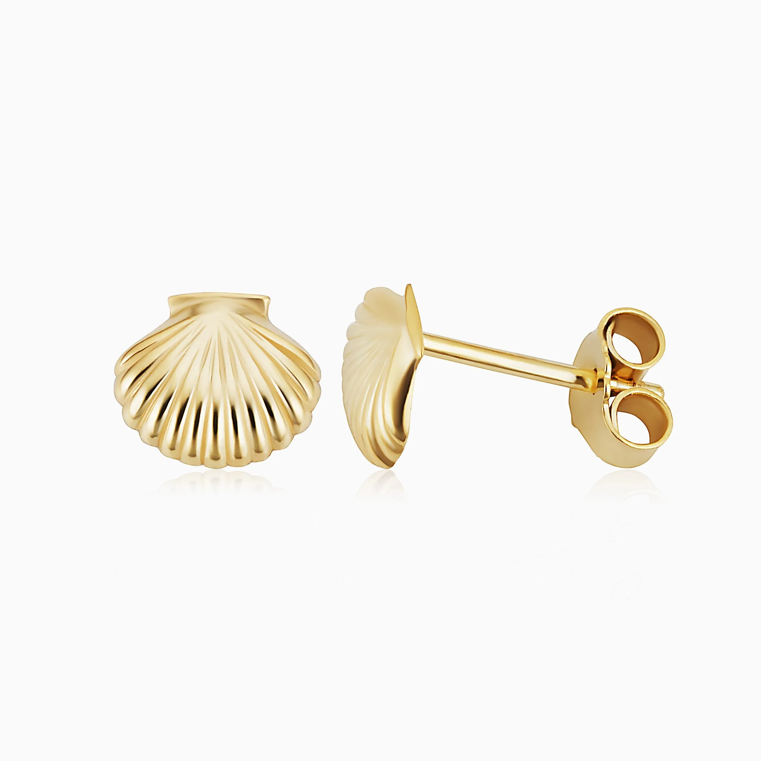 Seashell Studs