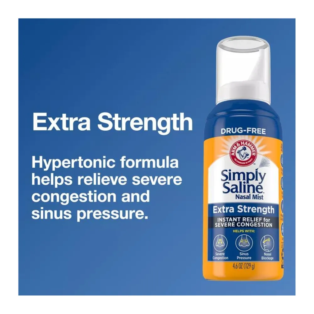 Simply Saline Extra Strength, Severe Congestion