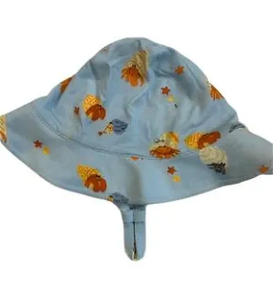 Sunhat - 95% Bamboo, 5% Spandex - 12-24M- crabs