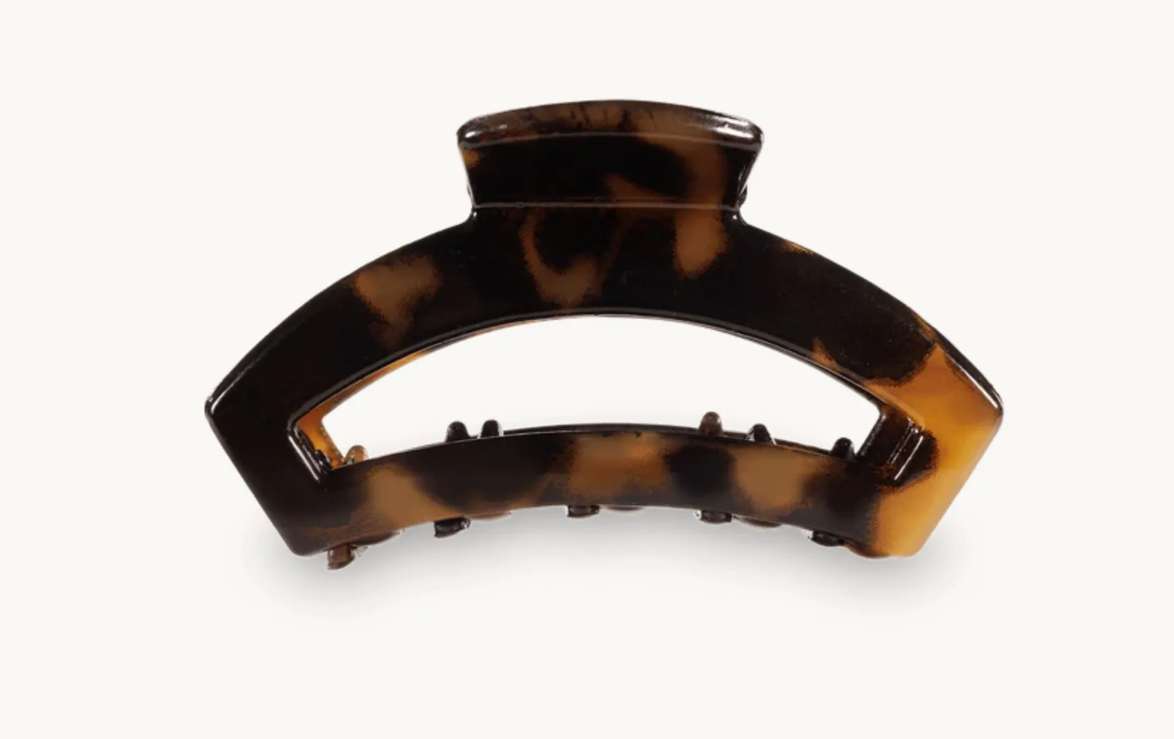 teleties tiny hair clip - tortoise