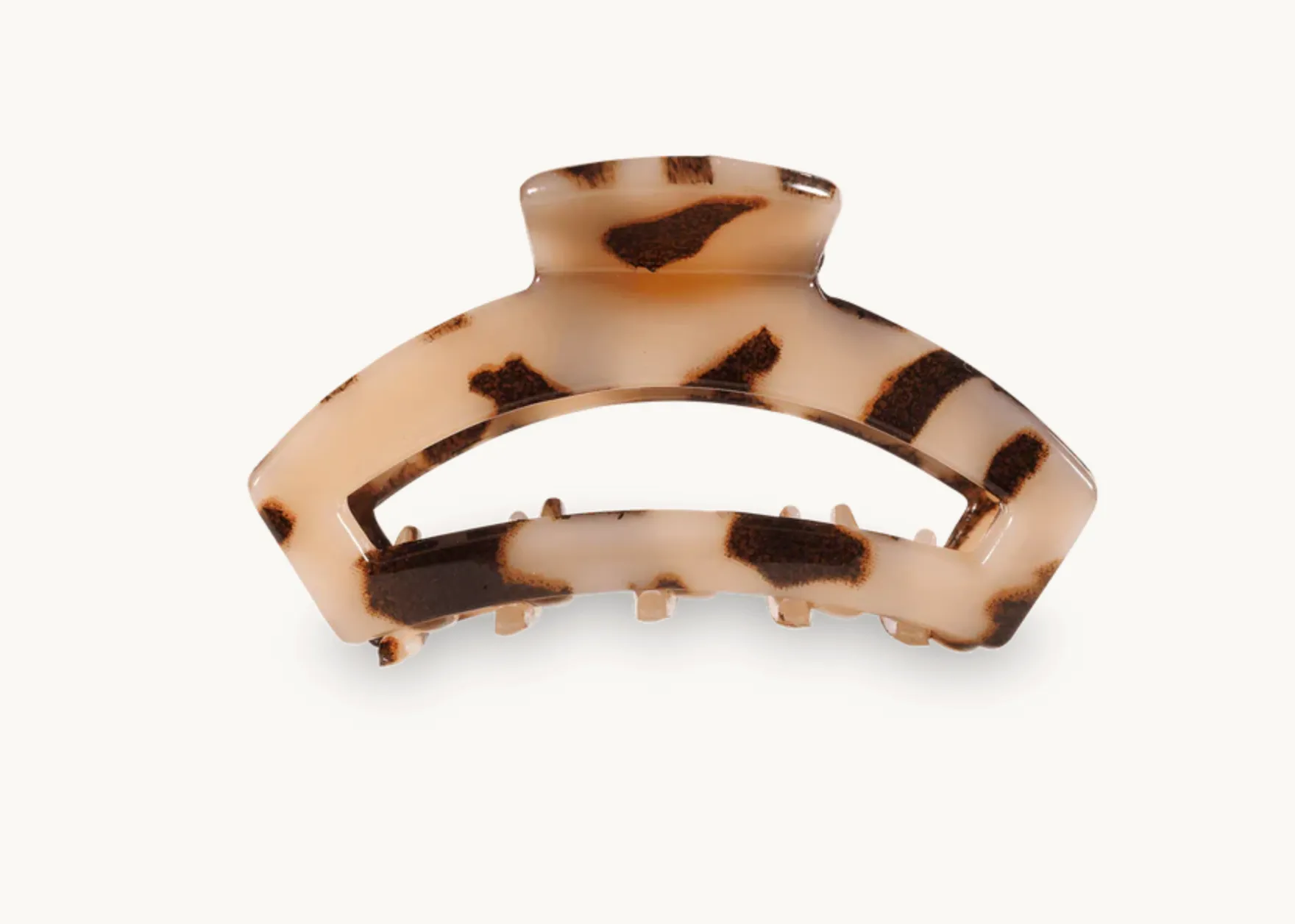 teleties tiny hair clip - tortoise