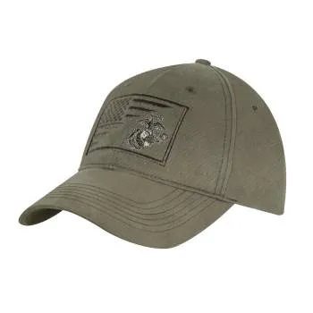 USMC Eagle, Globe and Anchor / US Flag Low Pro Cap