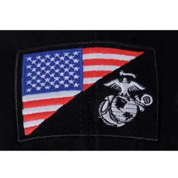 USMC Eagle, Globe and Anchor / US Flag Low Pro Cap