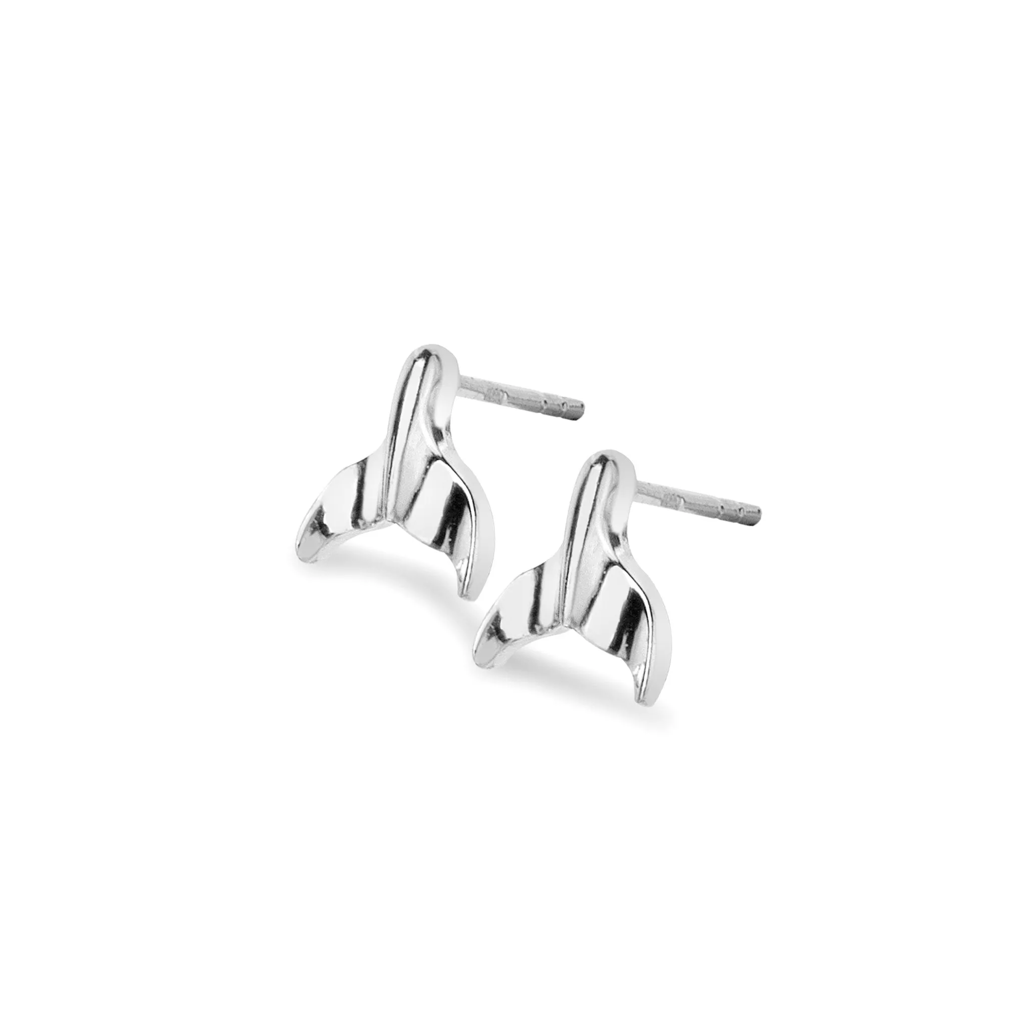 Whales Tail Studs