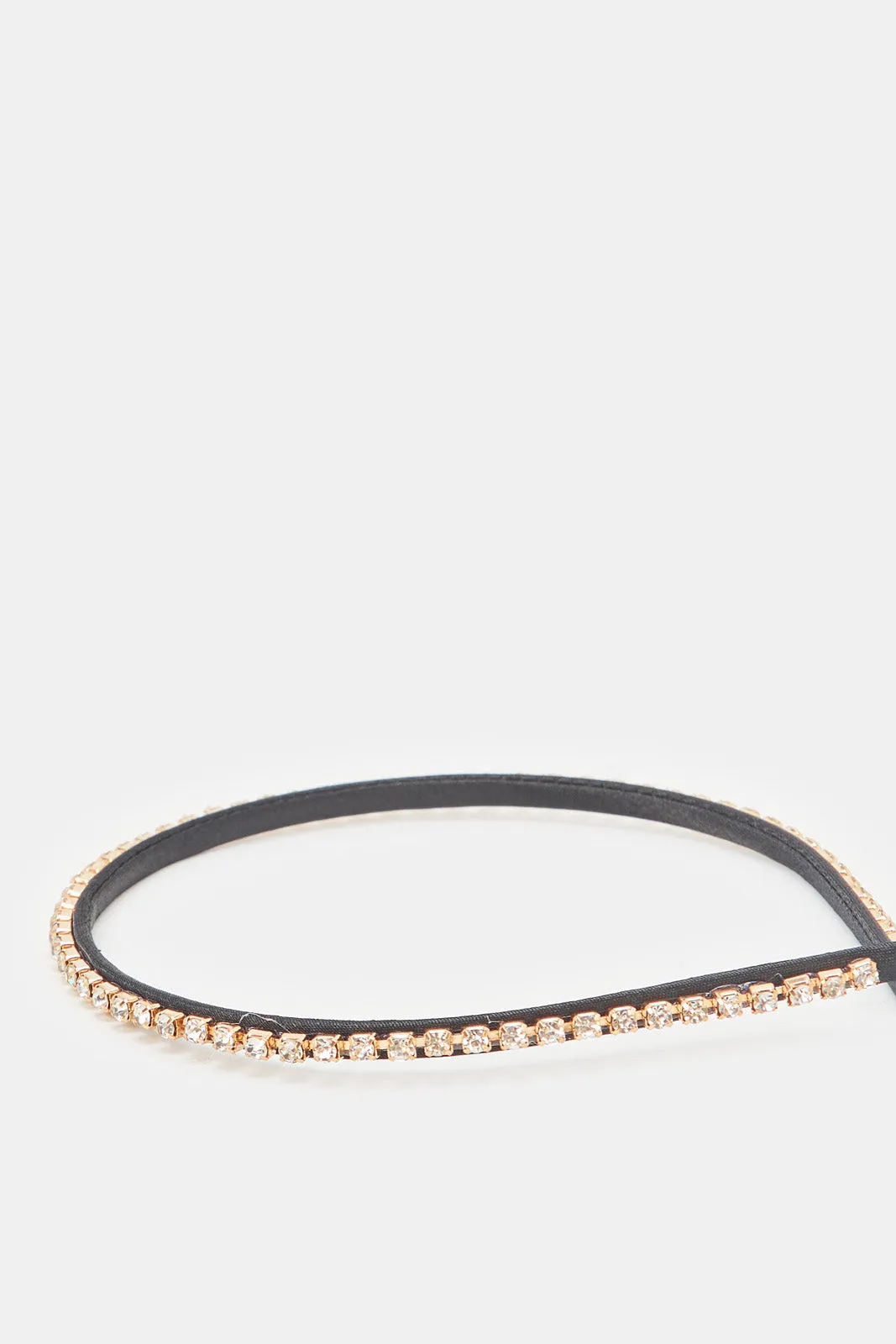 Women Gold Embellished Headband Set (Pack of 2)